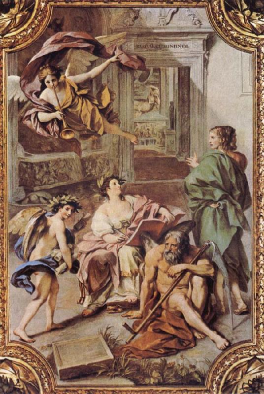 Anton Raphael Mengs Allegory of History Spain oil painting art
